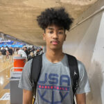 jason crowe jr in USA Basketball attire