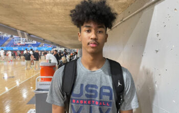 jason crowe jr in USA Basketball attire